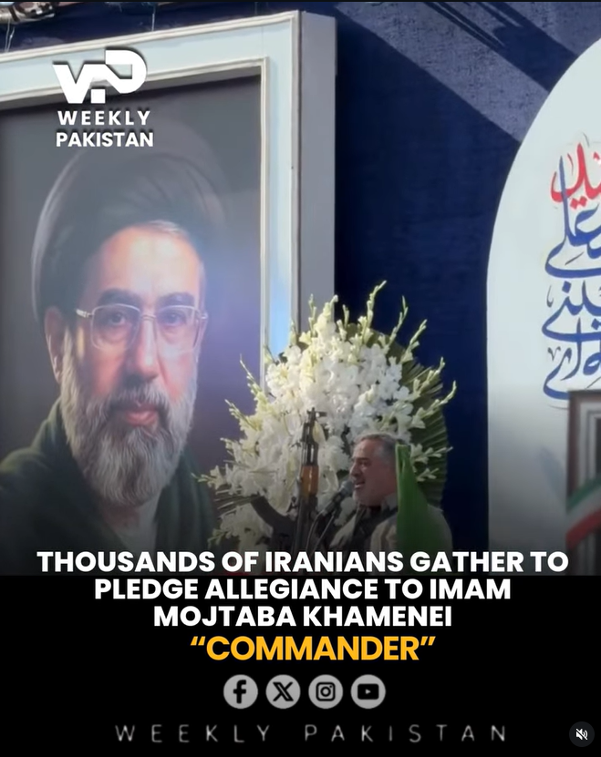 Thousands Pledge Allegiance to Mojtaba Khamenei