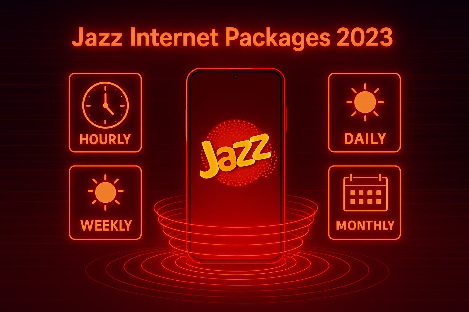 Jazz Internet Packages 2023, Hourly, Daily, Weekly, Monthly