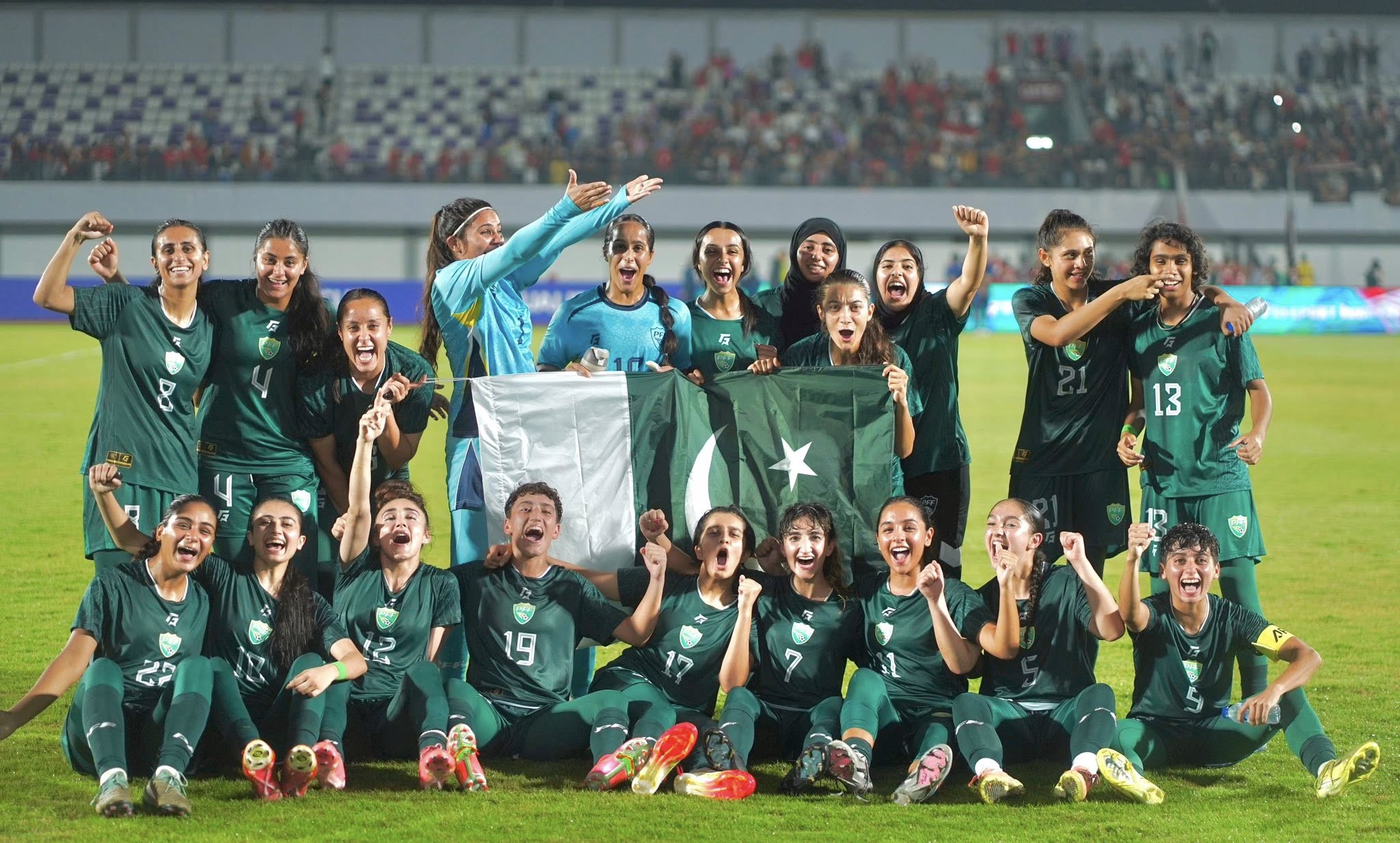 Pakistan Women Triumph