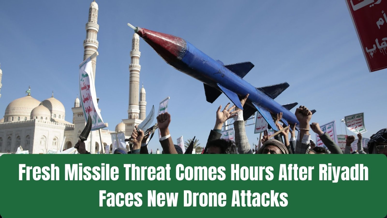 Saudi Arabia Intercepts Second Houthi Ballistic Missile Near Khamis Mushait
