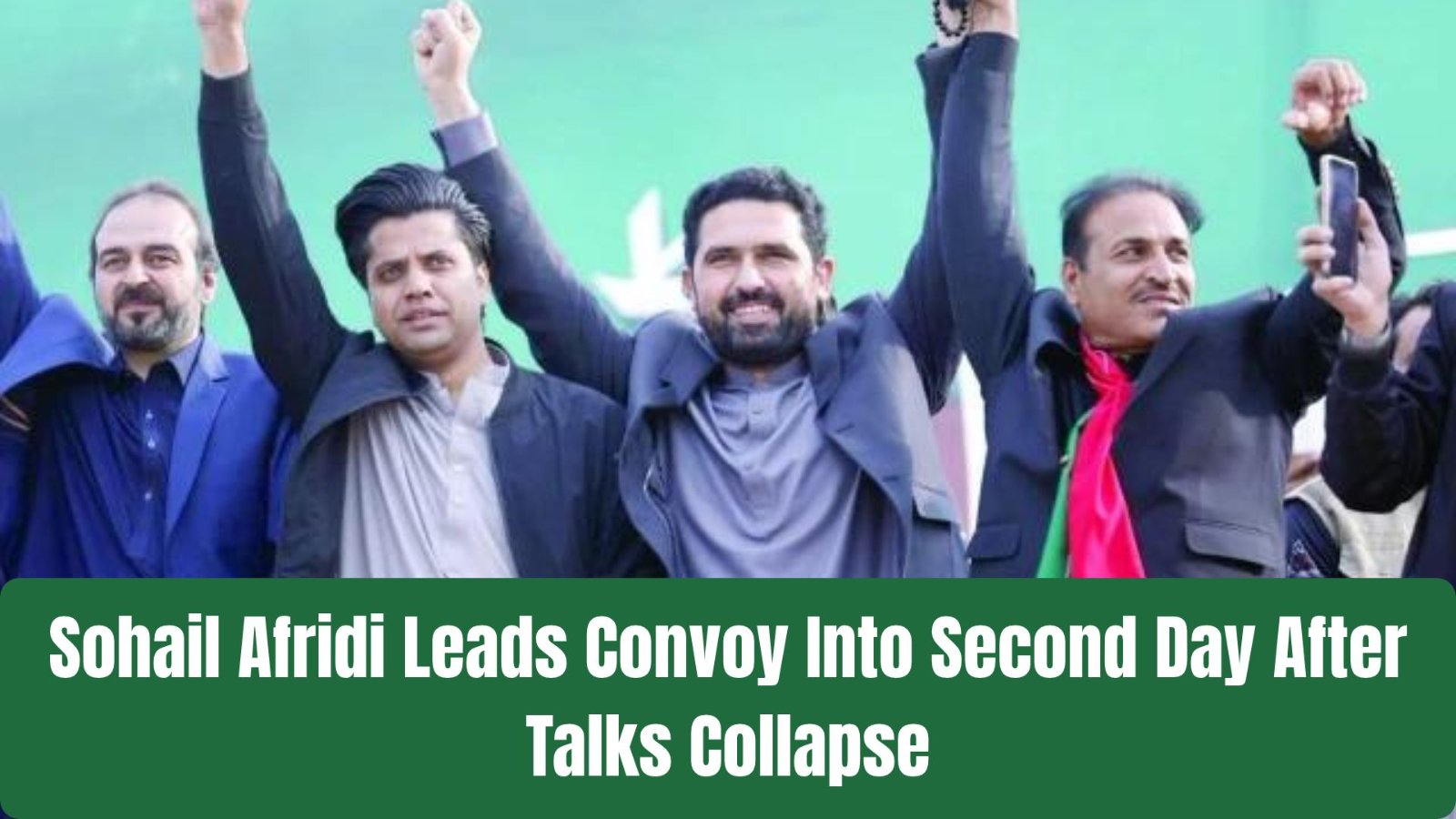 PTI Long March Moves Toward Islamabad as Government Tightens Security