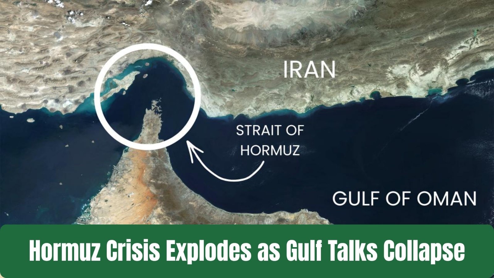 Hormuz Crisis Explodes as Gulf Talks Collapse and Oil Surges Past $107