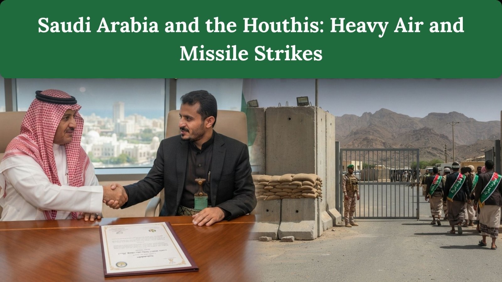 Middle East Tensions Rise as Saudi Arabia and Houthis Exchange Strikes