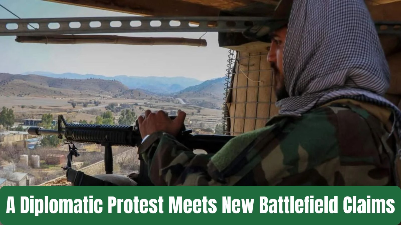 Pakistan Protests Afghan Drone Incursion as Nuristan Fighting Deepens Border Crisis