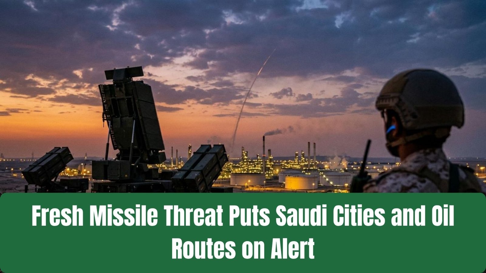 Saudi Arabia Intercepts Six Houthi Ballistic Missiles Targeting Taif and Yanbu