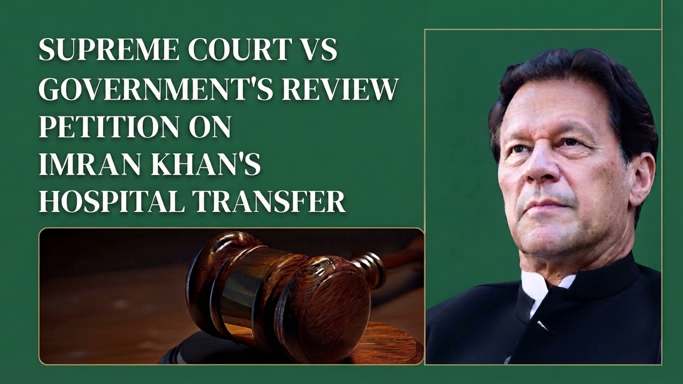 Supreme Court Returns Government's Review Petition on Imran Khan’s Hospital Transfer
