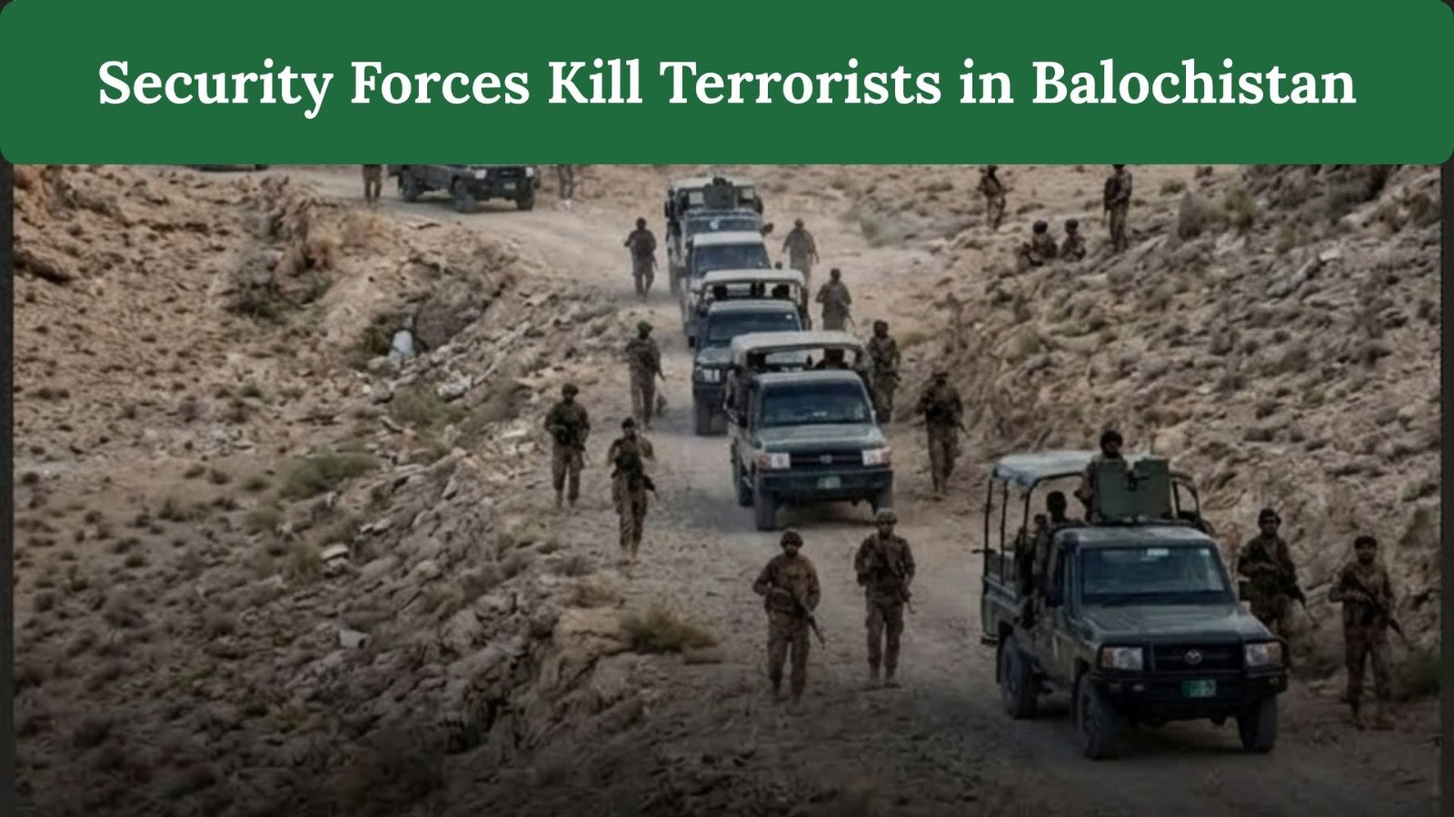 Security Forces Eliminate 48 Terrorists in 'High-Tempo' Anti-Terror Operations in Balochistan
