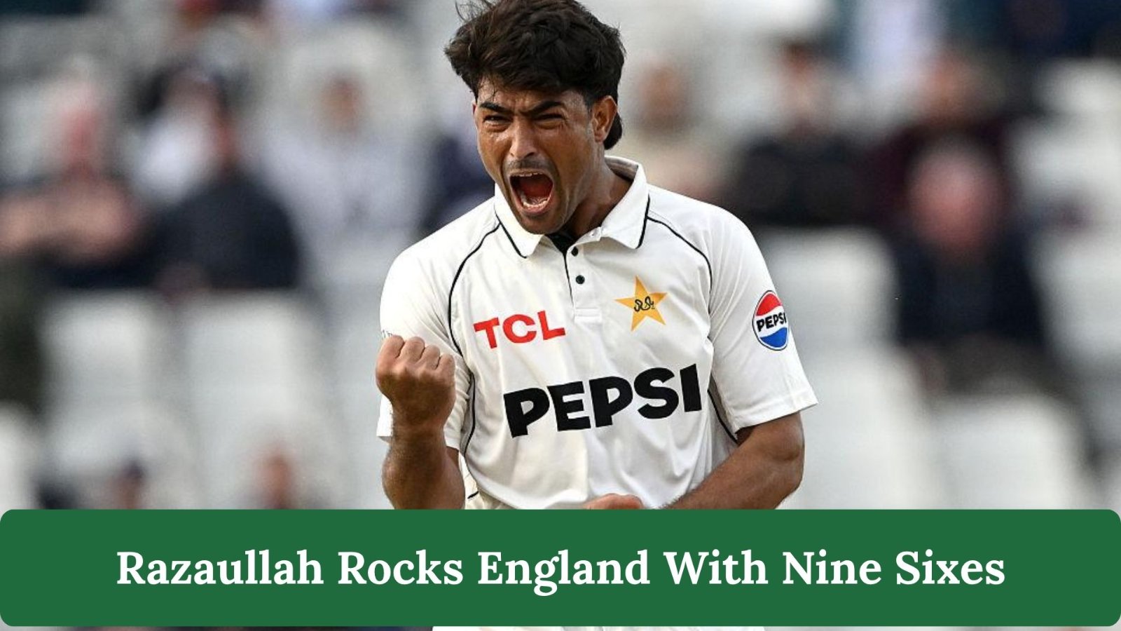Razaullah Rocks England on Test Debut With Explosive 81 and Record-Equalling Nine Sixes